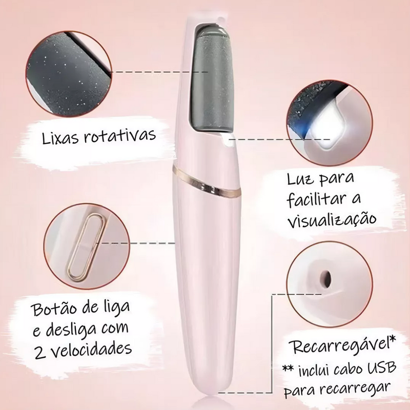 Lixador Elétrico para os Pés
