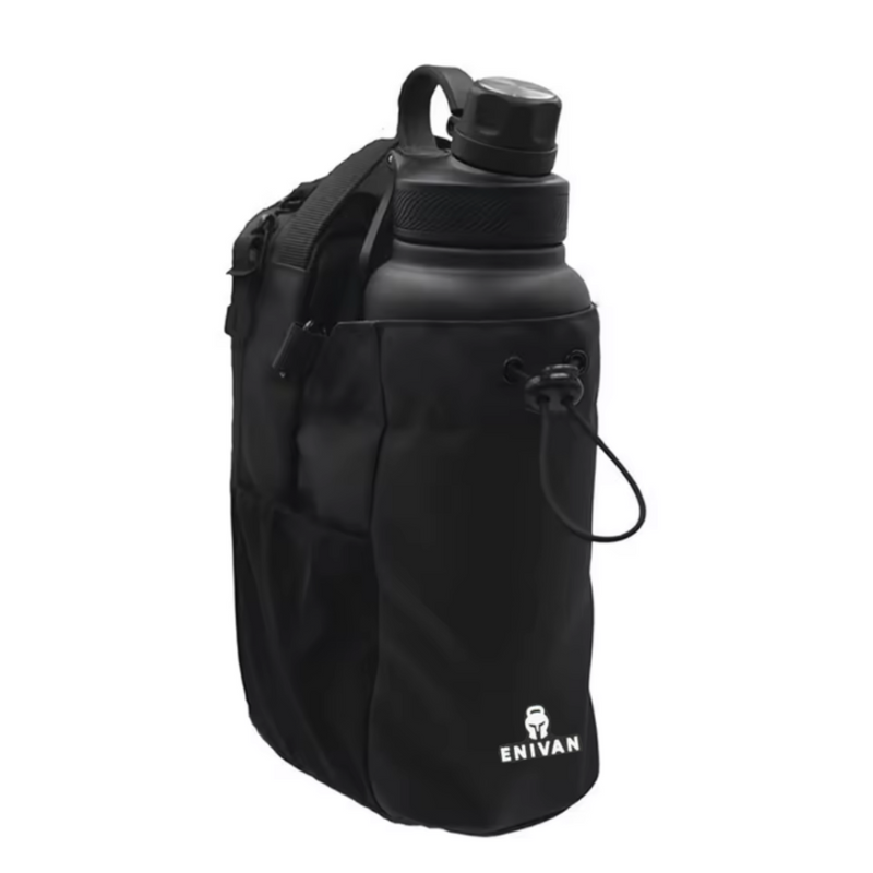 -Kit Bag Magnética Enivan® + Garrafa térmica Enivan® para Treinos l FRETE GRÁTIS