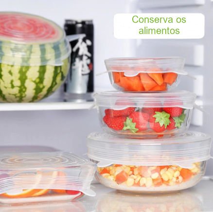Tampa de Silicone Universal