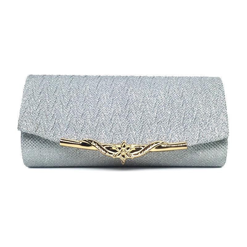 Bolsa de Festa Clutch Com Glitter
