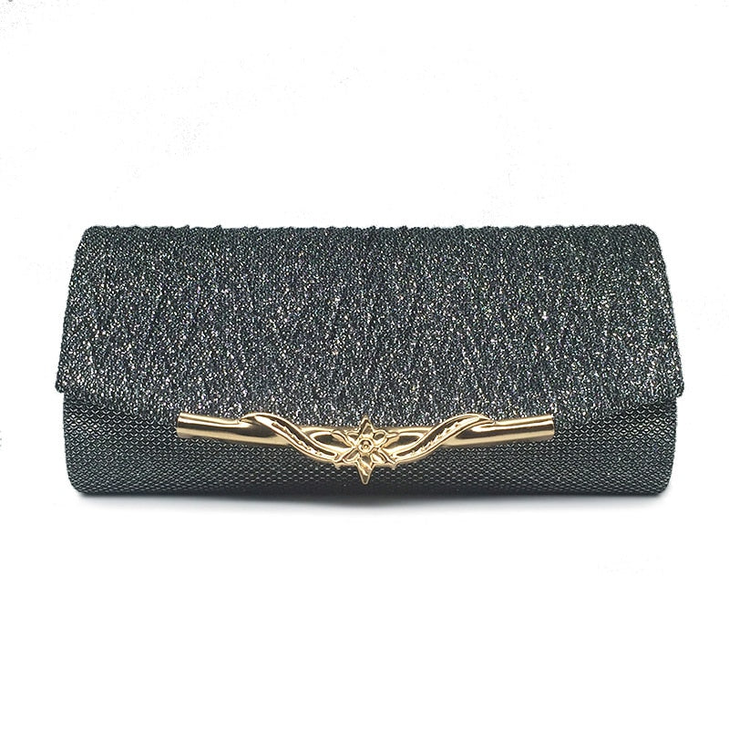 Bolsa de Festa Clutch Com Glitter