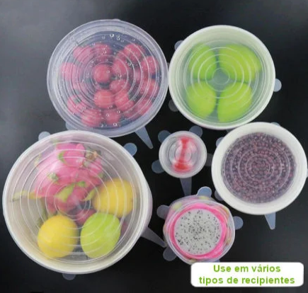 Tampa de Silicone Universal
