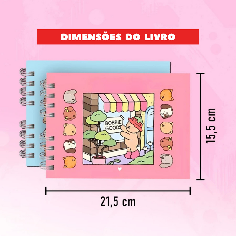 Canetinhas Touch Pro com Caderno Bobbie Goods