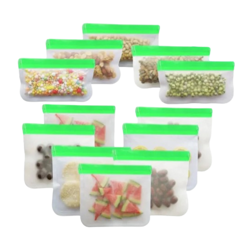 Saco Reutilizável de Silicone para Comida