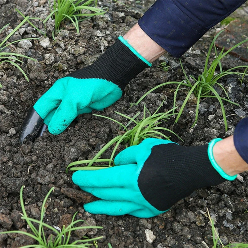 Luvas de Jardinagem com Garras