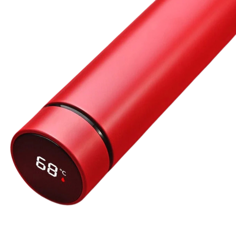 Garrafa Térmica com Medidor de Temperatura