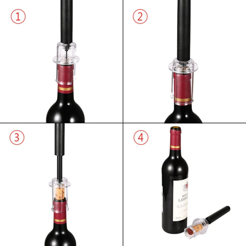 Abridor de Pressão para Vinho - KIT